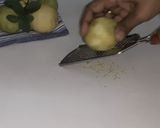 A picture of step 1 of Lemon Curd no sugar, eggless.