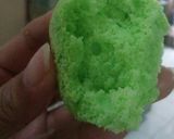 Foto langkah ke 7 dari resep Ogura pandan cake.