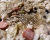 A picture of step 2 of Double Bean and Beef Soup.
