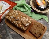 Foto langkah ke 7 dari resep Cake Pisang Gandum Maple Syrup.