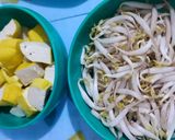 Foto langkah ke 1 dari resep TUMTAH 😋🥰 Tumis Toge Tahu 👩‍🍳.