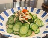 雙菇炒小黃瓜的食譜步驟5照片