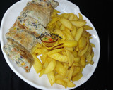 A picture of step 10 of Fried egg roll.