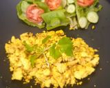 รูปขั้นตอนการทำที่ 4 ของ Vegan Scrambled Tofu 💚 🥚 แสร้งว่าไข่คน มื้อเช้าเจง่ายๆ