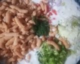 A picture of step 4 of Dahi pakora chaat.