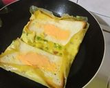 Foto langkah ke 6 dari resep Roti Panggang Selimut Telur Mayonais Pedas.