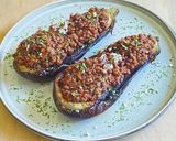 Une image de l'étape 2 de Aubergine aux lentilles.
