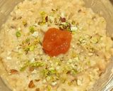 A picture of step 5 of Papaya Oats Healthy Breakfast.