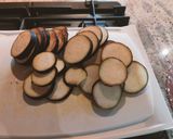 Une image de l'étape 1 de Aubergine à la parmesane.