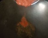 A picture of step 2 of Papad sabji.