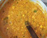 A picture of step 5 of Paneer tikka masala curry.