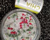 A picture of step 3 of Chia seeds Raita.