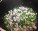 Foto del paso 2 de la receta: Arroz amarillo con pollo y crema