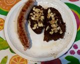 Foto del paso 1 de la receta Longaniza de carne y verduras con pan con ajo y aceite