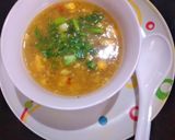 चायनीज - इन्स्टंट क्रीमी स्वीटकॉर्न सूप (Instant Creamy Sweet Corn Soup Recipe In Marathi) रेसिपी स्टेप 6 फोटो 