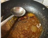 A picture of step 2 of Rajma Palak curry.