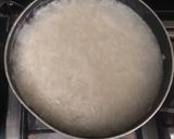 A picture of step 1 of Singaporean rice.