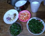Foto langkah ke 1 dari resep Sayur Bobor Kacang Panjang.