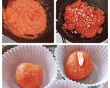 A picture of step 6 of Motichoor ladoo.