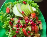 A picture of step 5 of Pomegranate Salad.