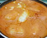 Foto del paso 7 de la receta Bacalao con salsa al pilpil con sabor a pimiento rojo