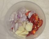 Foto langkah ke 1 dari resep Tumis Selada Air Jamur.