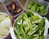 รูปขั้นตอนการทำที่ 3 ของ จับฉ่ายเอ็นข้อไก่,หนังหมู,น้ำซุปเหลือจากการทำไก่อบ - คีโต