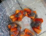 Foto langkah ke 3 dari resep Puding Pepaya Ubi Ungu.