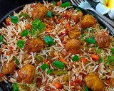 सोयाबीन फ्राइड राइस (Soybean fried rice recipe in hindi) रेसिपी चरण 11 फोटो
