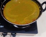 A picture of step 6 of Sarso Ka Saag (sarso, palak, bathua).