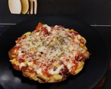 Foto langkah ke 5 dari resep Pizza Roti Tawar.
