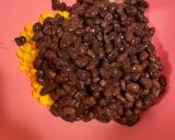 A picture of step 1 of Corn & black bean salad.