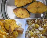 A picture of step 2 of Mackerel (meen puttu).