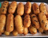 Hình bước làm 3 của món Khoai lang kén