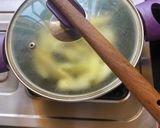 A picture of step 4 of Kancha Aam diye Tok Dal (Raw Mango in Masoor Dal).