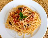 Φωτογραφία βήματος 6 της συνταγής Spaghetti puttanesca.🍝