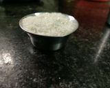 A picture of step 1 of Shahi tukda.