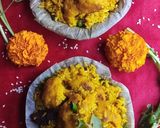 A picture of step 3 of Fulgobhi murighonto.