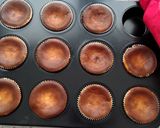 รูปขั้นตอนการทำที่ 5 ของ ชีสเค้กหน้าไหม้ มินิมัฟฟินส์ - Basque Burnt Cheese Cake mini muf
