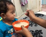 Foto langkah ke 4 dari resep Cerelac Risenutri bersama Kuah Ikan Tuna.