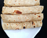 A picture of step 14 of Soft layered chapatti.