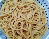 Foto langkah ke 1 dari resep Mie Lidi Kuah Kacang.