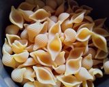 A picture of step 1 of Arrabbiata pasta.