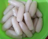 Foto langkah ke 6 dari resep Pempek Belah Khas Palembang.