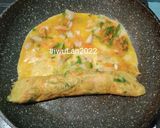 Foto langkah ke 3 dari resep Tamagoyaki Isi Sosis.