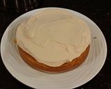A picture of step 14 of Orange Layer Cake with Orange / Vanilla Whipped Cream Filling and Frosting.