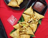 पिज्जा़ समोसे (Pizza samosa recipe in Hindi) रेसिपी चरण 5 फोटो