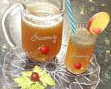 A picture of step 3 of 🍎🍸🍹🍏Apple Ginger Honey Spritze🍎🍸🍹🍏.