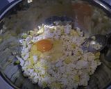 Foto langkah ke 4 dari resep Pepes Tahu Mix Ayam Suwir & Toge.