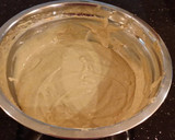 A picture of step 5 of Apple Spice Layer Torte with Caramel Mousse Filling and Frosting.